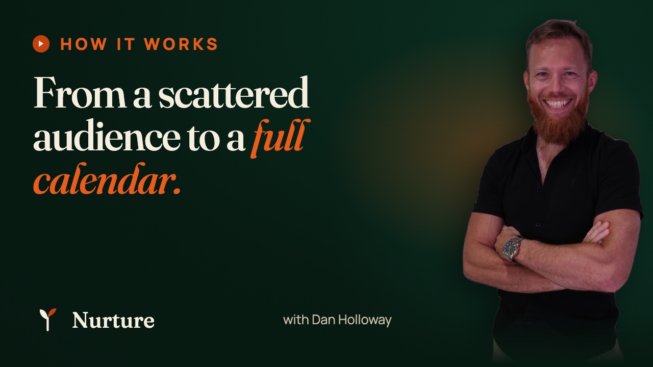 Watch how the Nurture system works, explained by founder Dan Holloway
